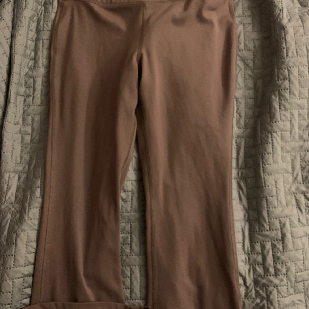 Beige Yoga Pants